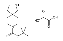 8-Boc-2,8-diaza-spiro[4.5]decane heMioxalate structure