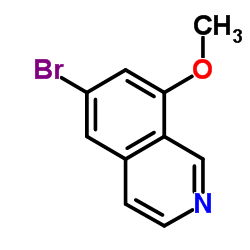 6-Bromo-8-methoxyisoquinoline picture