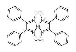 Nickel,bis[[1,2-diphenylethanedione 1,2-di(oximato-kN)](1-)]- structure