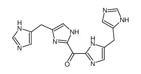 bis[5-(1H-imidazol-5-ylmethyl)-1H-imidazol-2-yl]methanone结构式