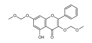 3,7-dimethoxymethylgalangin结构式