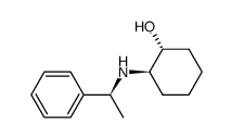 (1R,2R)-trans-2-[(S)-(α-methylbenzyl)amino]-1-cyclohexanol Structure