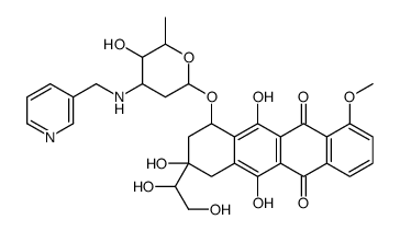 N-(3-pyridylmethyl)dihydroepidoxorubicin structure