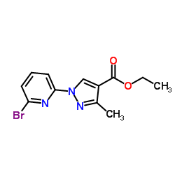 Ethyl 1-(6-bromopyridin-2-yl)-5-methyl-1H-pyrazole-4-carboxylate picture