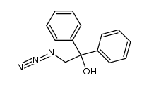 1,1-diphenyl-2-azidoethanol Structure