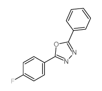 1,3,4-Oxadiazole,2-(4-fluorophenyl)-5-phenyl- picture