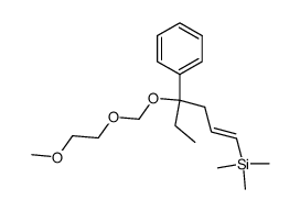 (E)-8-ethyl-12,12-dimethyl-8-phenyl-2,5,7-trioxa-12-silatridec-10-ene结构式