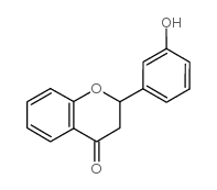 3-Hydroxy-2-phenylchroman-4-one Structure
