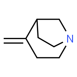 1-Azabicyclo[3.2.1]octane,4-methylene-(9CI)结构式