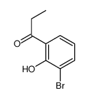 1-(3-bromo-2-hydroxyphenyl)propan-1-one结构式