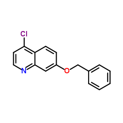 7-(Benzyloxy)-4-chloroquinoline Structure