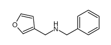 N-(3-呋喃基甲基)苄胺结构式