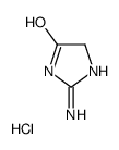 2-AMINO-1H-IMIDAZOL-5(4H)-ONE HYDROCHLORIDE structure