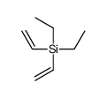 bis(ethenyl)-diethylsilane结构式