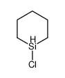 1-chloro-1-silacyclohexane Structure