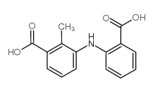 3-(2-carboxyanilino)-2-methylbenzoic acid Structure