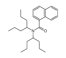 N,N-Bis(1-propylbutyl)-1-naphthamide Structure