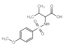 2-(4-Methoxy-benzenesulfonylamino)-3-methyl-butyric acid picture