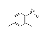 chloro-(2,4,6-trimethylphenyl)silane结构式