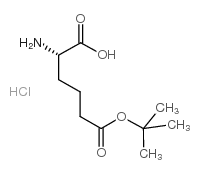 (S)-2-Amino-6-(tert-butoxy)-6-oxohexanoic acid Structure
