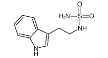 3-[2-(sulfamoylamino)ethyl]-1H-indole结构式