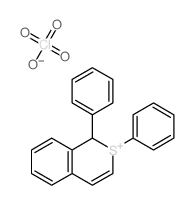 1,2-diphenyl-1H-isothiochromen-2-ium,perchlorate结构式