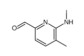 2-Pyridinecarboxaldehyde, 5-methyl-6-(methylamino)- (9CI) picture
