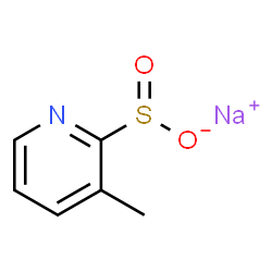 Sodium 3-methylpyridine-2-sulfinate Structure