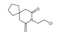 8-(2-CHLORO-ETHYL)-8-AZA-SPIRO[4,5]DECANE-7,9-DIONE picture