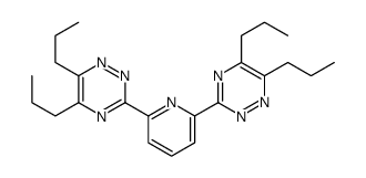 1,2,4-Triazine, 3,3'-(2,6-pyridinediyl)bis[5,6-dipropyl- picture