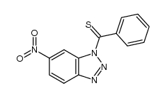 1-thiobenzoyl-6-nitrobenzotriazole Structure