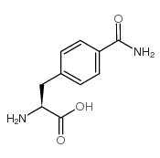 (S)-2-AMINO-3-(4-CARBAMOYLPHENYL)PROPANOIC ACID Structure