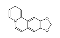 2H-[1,3]benzodioxolo[6,5-a]quinolizine结构式