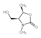 2-Oxazolidinone,4-(hydroxymethyl)-3,5-dimethyl-,(4S,5R)-(9CI) structure