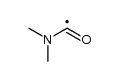 N,N-dimethylaminocarbonyl radical Structure