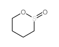 1,2-Oxathiane, 2-oxide Structure