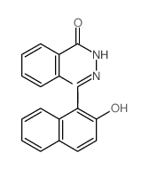 Benzoic acid,2-methoxy-, 2-[(2-hydroxy-1-naphthalenyl)methylene]hydrazide Structure