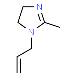 1H-Imidazole,4,5-dihydro-2-methyl-1-(2-propenyl)-(9CI) Structure
