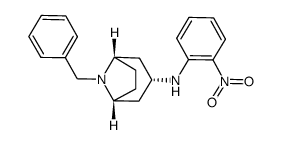 exo-8-benzyl-N-(2-nitrophenyl)-8-azabicyclo[3.2.1]octan-3-amine Structure