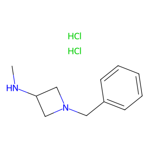 1-benzyl-N-methyl-azetidin-3-amine dihydrochloride Structure