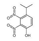 2,3-dinitro-4-propan-2-ylphenol Structure