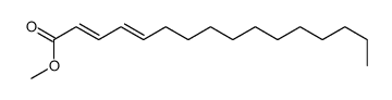 Methyl hexadecadienoate Structure