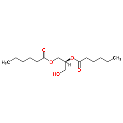 (2S)-3-Hydroxy-1,2-propanediyl dihexanoate picture