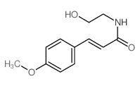 2-Propenamide,N-(2-hydroxyethyl)-3-(4-methoxyphenyl)- picture