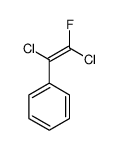 (1,2-dichloro-2-fluoroethenyl)benzene Structure