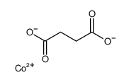 butanedioate,cobalt(2+) Structure