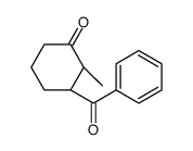 (2S,3S)-3-benzoyl-2-methylcyclohexan-1-one Structure