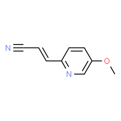 2-Propenenitrile,3-(5-methoxy-2-pyridinyl)-(9CI) picture