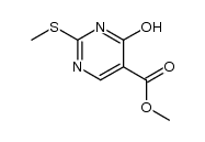 2-methylsulfanyl-6-oxo-1,6-dihydro-pyrimidine-5-carboxylic acid methyl ester picture