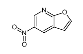 5-硝基呋喃[2,3-b]吡啶结构式